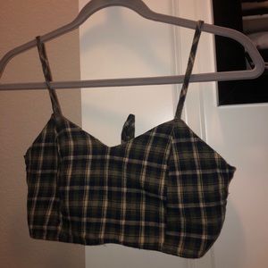 Plaid tank